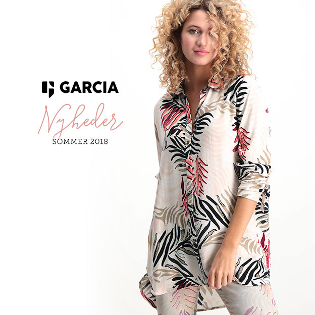 Sommerkjoler, printede jeans og lækre t-shirt fra Garcia