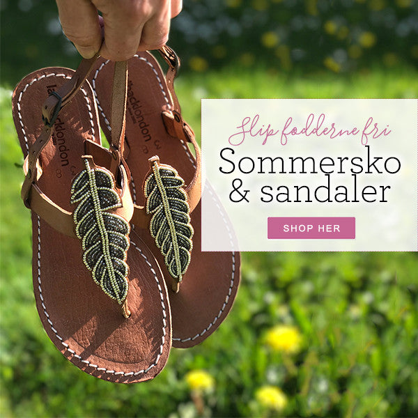 Slip fødderne fri i sommer sandaler