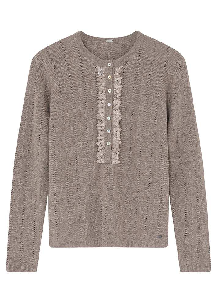 Gustav Aja lace knit Strik - Fur – Acorns