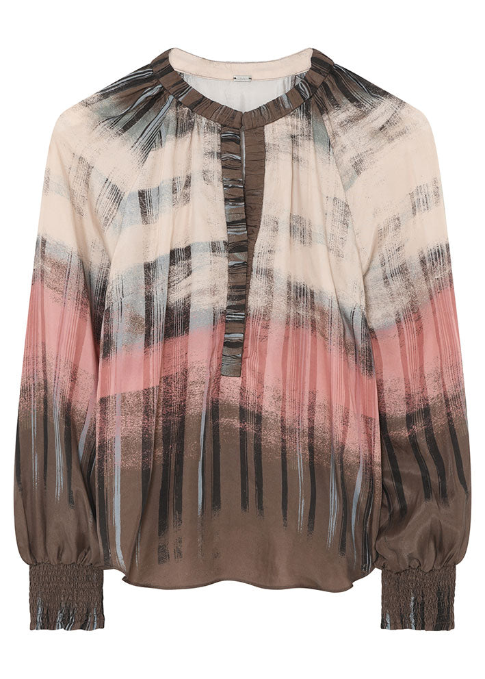 Gustav Annsofie Bluse 58608 Leafless w. Ivory Print – Acorns