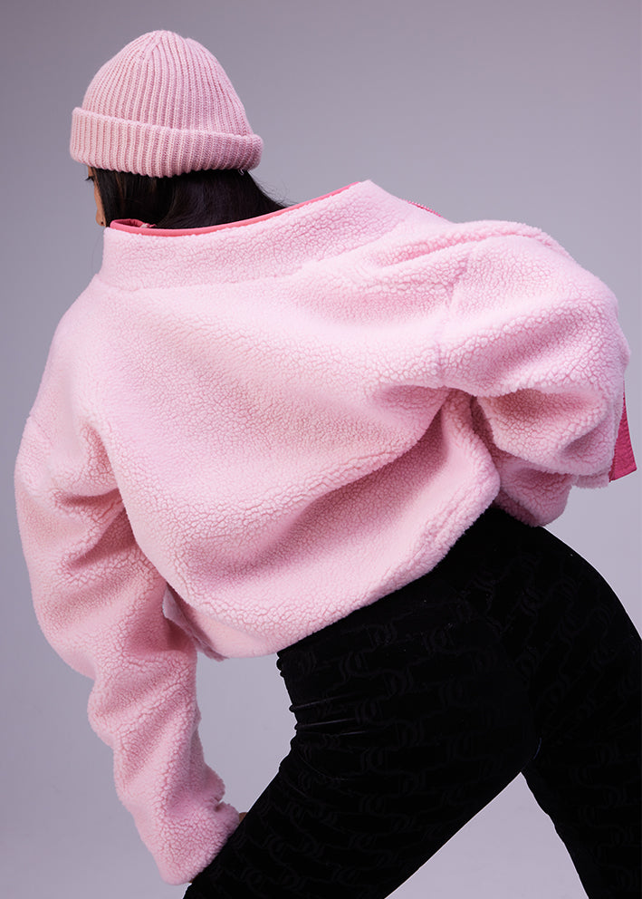 Couture Nelly Sherpa Zip Fleece - almond blossom Acorns